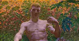 Kristian Zahrtmann: 'Adam i paradis', 1914, privateje.
