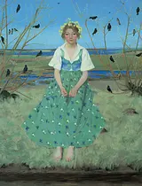 Harald Slott-Møller. Foråret. 1895. Den Hirschsprungske Samling