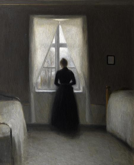 The museum is home to one of the richest Hammershøi collections in the world. Last year, the museum received another work, 'Bedroom' (1890), as a donation.
