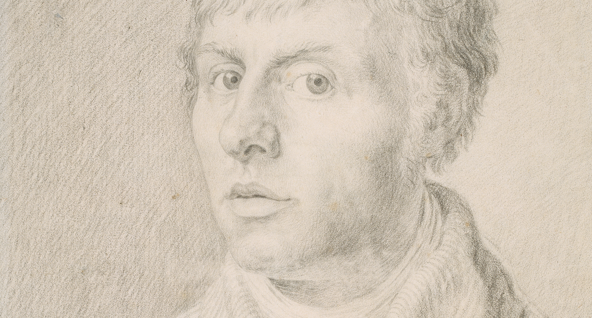 Caspar David Friedrich: 'Selvportræt', 1800. Statens Museum for Kunst. SMK Foto
