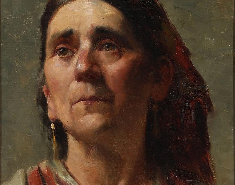 Augusta-Dohlmann-portræt-italienerinde