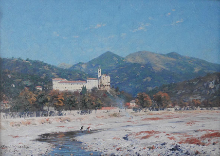 J.P. Wildenrath, Klostret Saint Pons ved Nice, 1890.