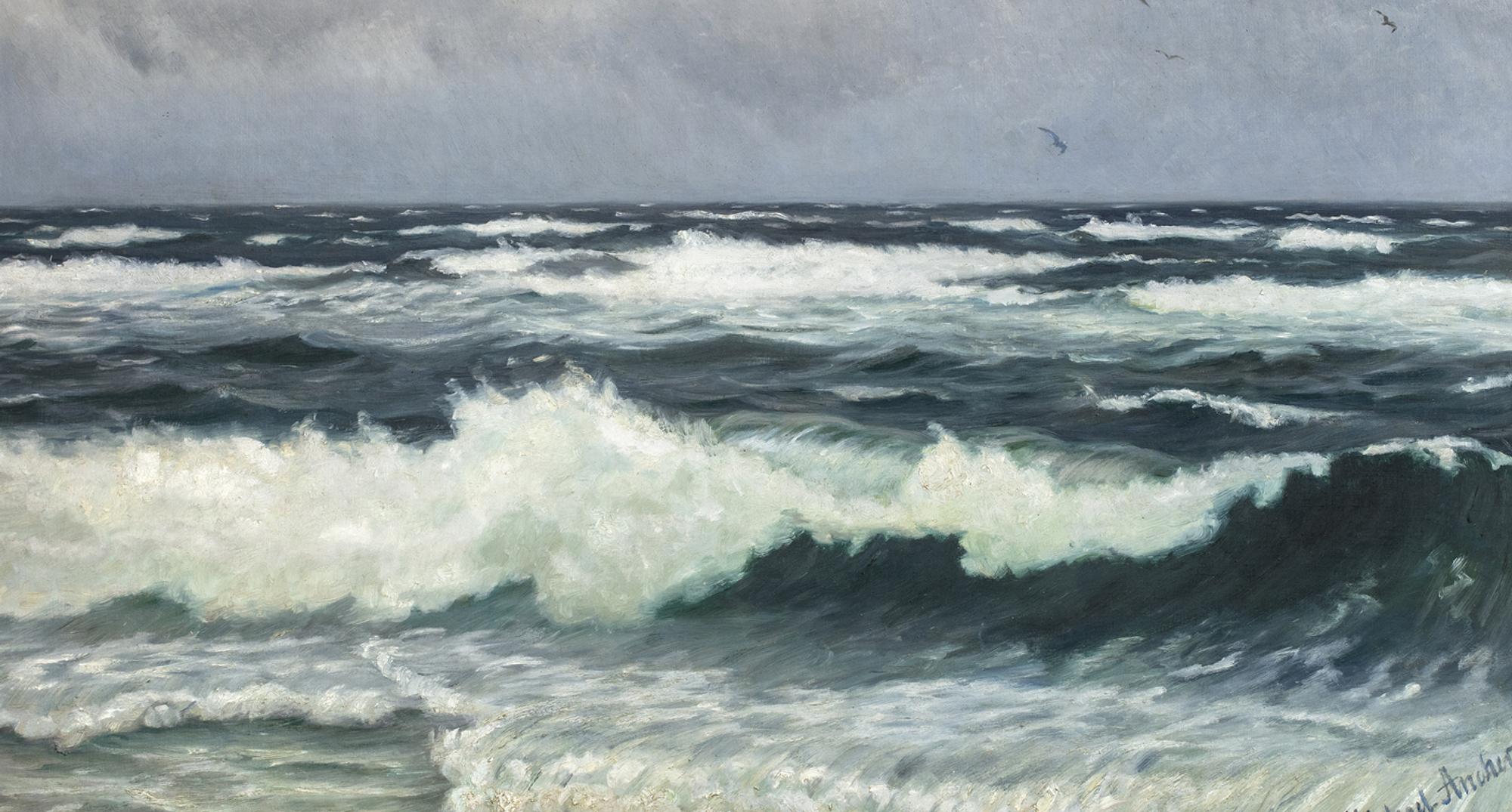 Michael Ancher: 'Hav', 1899. Den Hirschsprungske Samling
