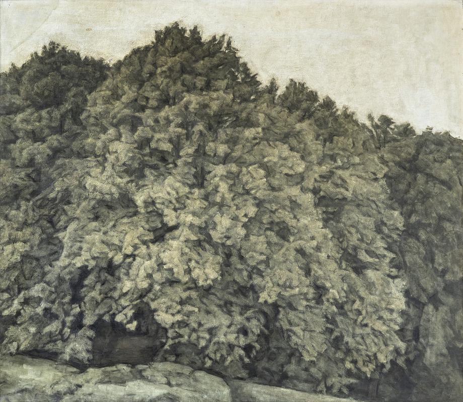 Svend Hammershøi: 'Forest Edge'. Undated. Private collection.
