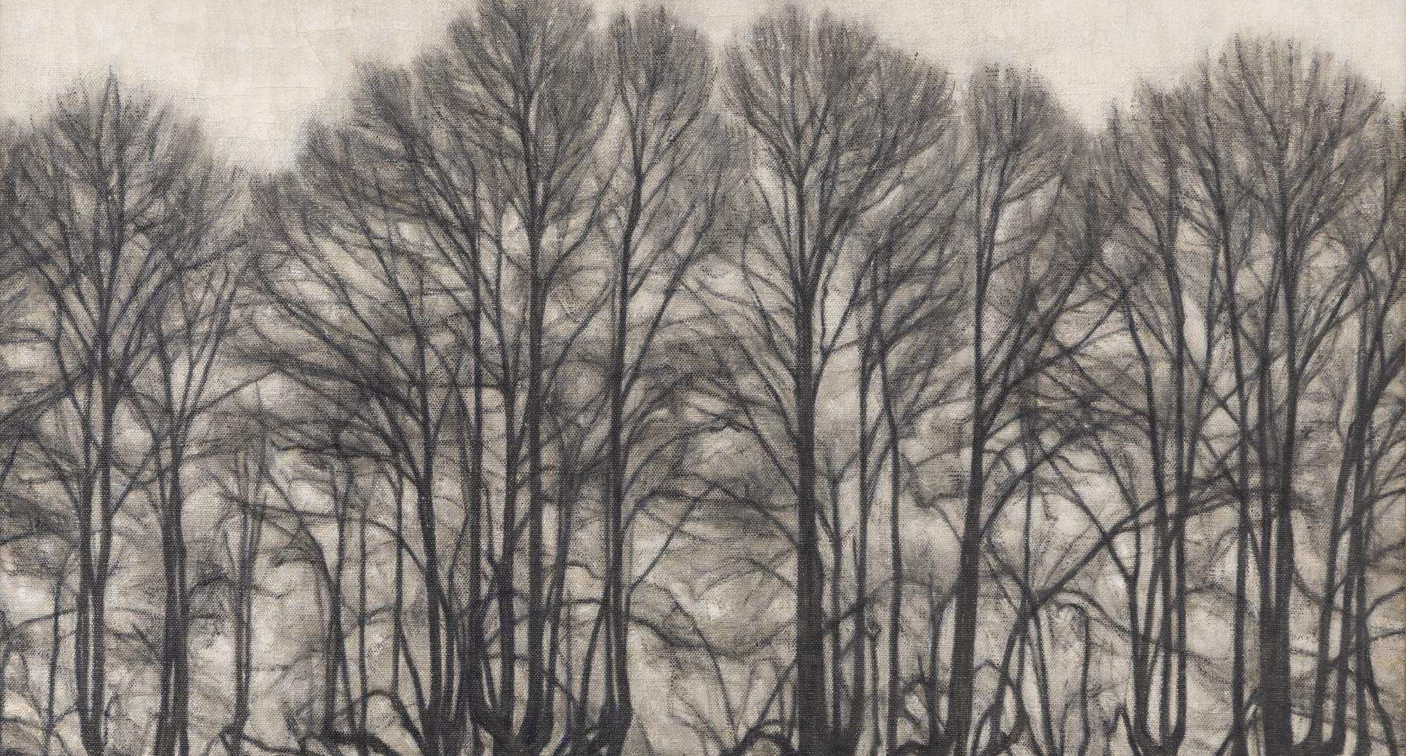 Svend Hammershøi: 'Nackte Bäume‘. Ohne Jahr. Privatbesitz.
