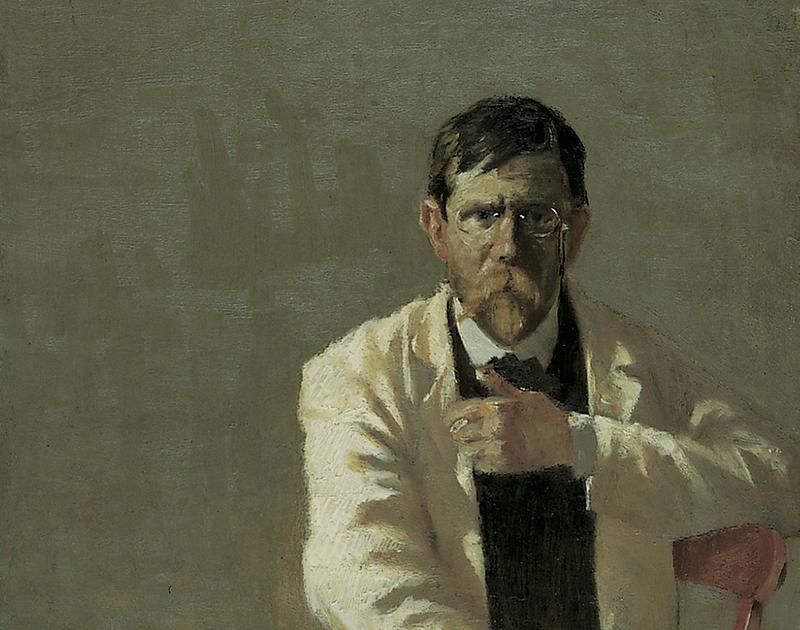 Johan-Rohde-selvportræt-mindre-maleri