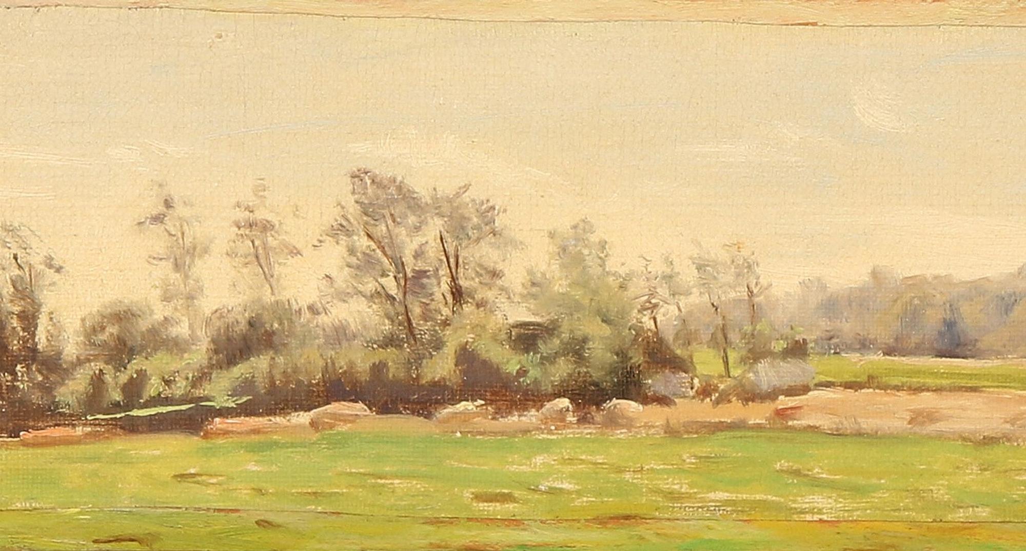 Emilie Mundt: 'Landskab ved Vallerød', 1898
